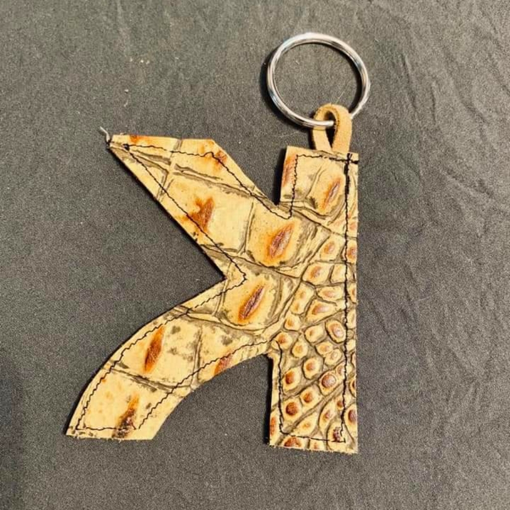 Authentic Upcycled Custom Keychain Purse Charm - image 2